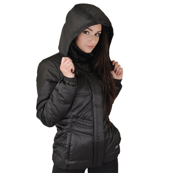 Kurtka zimowa damska ADIDAS KURTKA J DOWN JKT o05143 kolor czarny