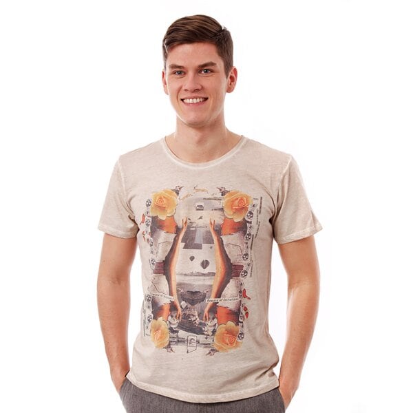 Koszulka męska O'NEILL T-SHIRT O'RIGINALS MEX S/SLV TEE 4023001081 kolor szary