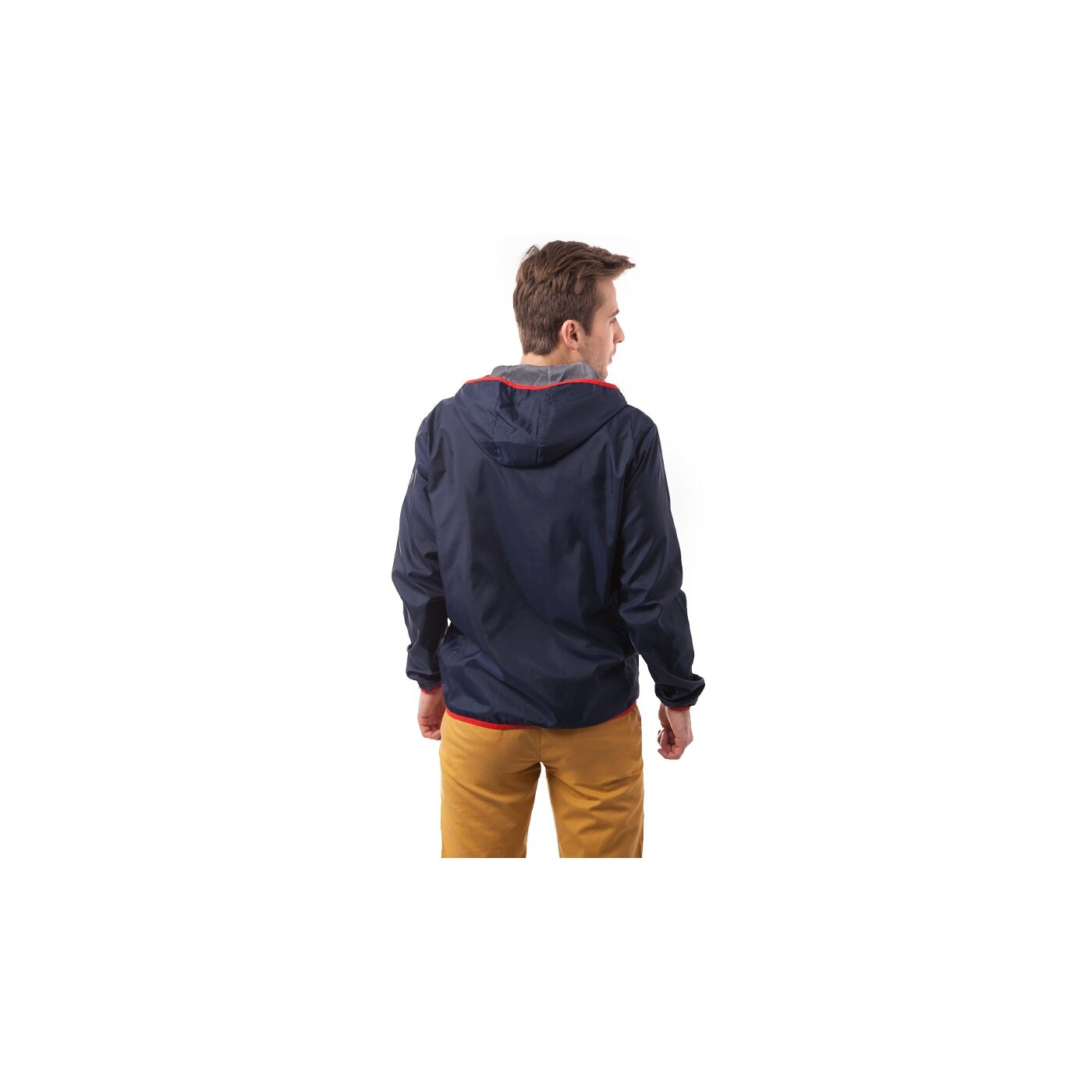 Kurtka przejściowa męska PUMA KURTKA SOLID WINDBREAKER 83230304 kolor granatowy