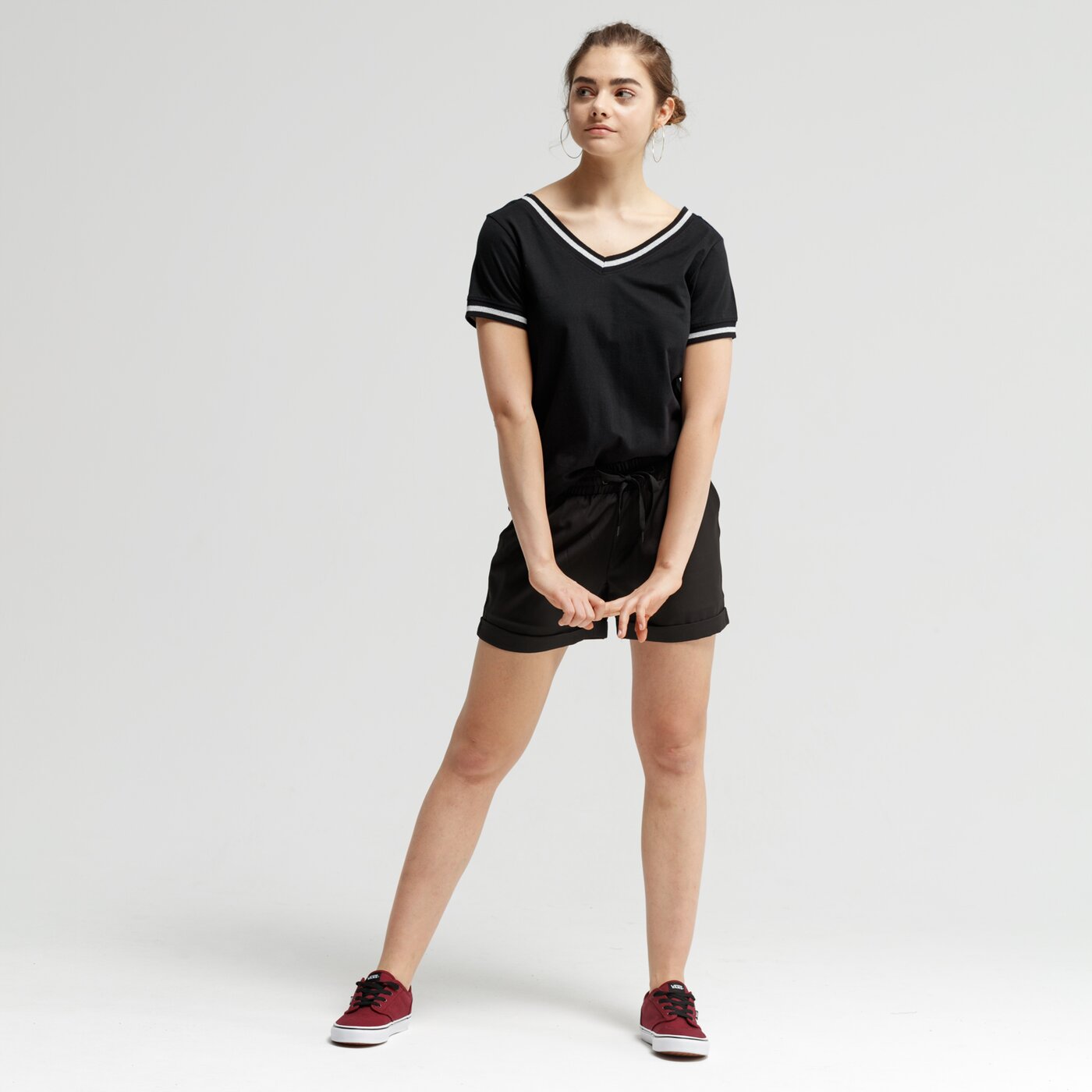 Koszulka damska LOTTO T-SHIRT SS MATERA lo19tsd16002 kolor czarny