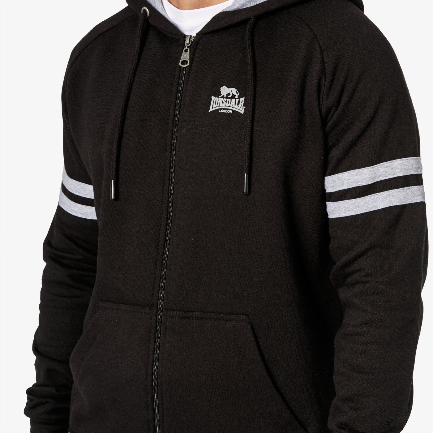 Bluza męska LONSDALE BLUZA PATTESLEY 1138651000 kolor czarny