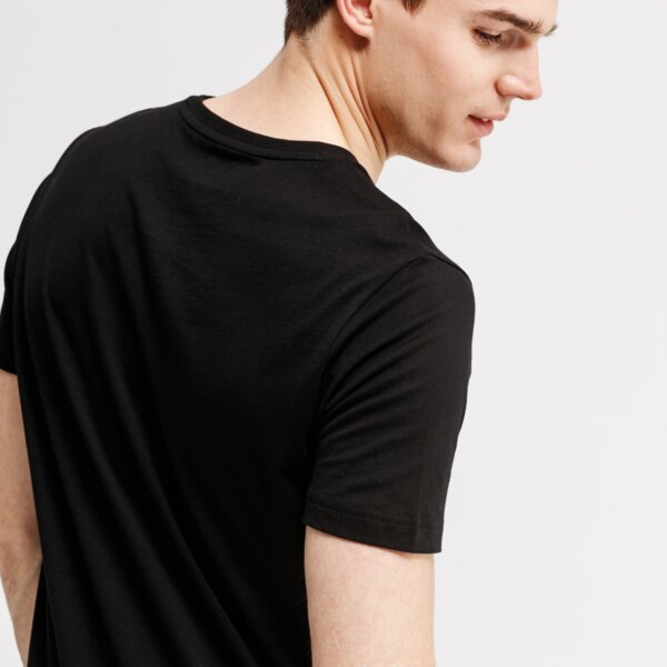 Koszulka męska PUMA T-SHIRT SS PUMA WORDING 85407201 kolor czarny