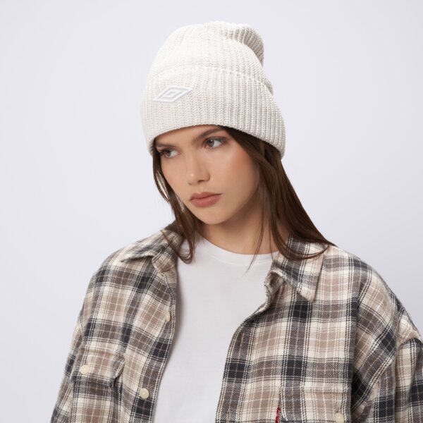 Czapka zimowa damska UMBRO CZAPKA UMBRO ESS GREY ul325hat10005 kolor szary