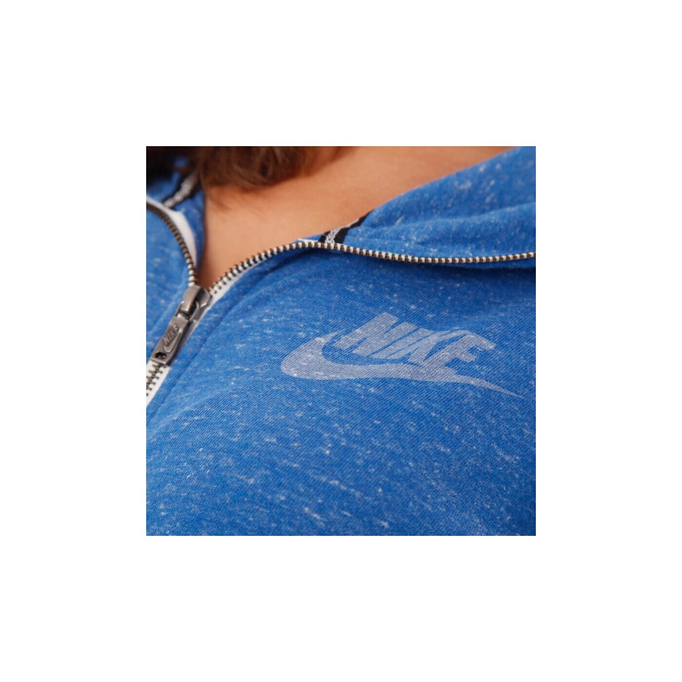 Bluza damska NIKE BLUZA GYM VINTAGE FZ HOODY 545665401 kolor niebieski