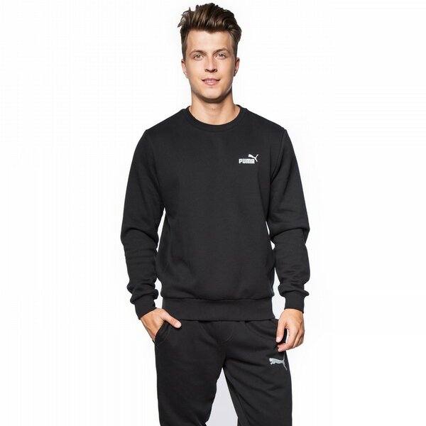 Bluza męska PUMA BLUZA REBEL CREW SWEAT FL 59013901 kolor czarny