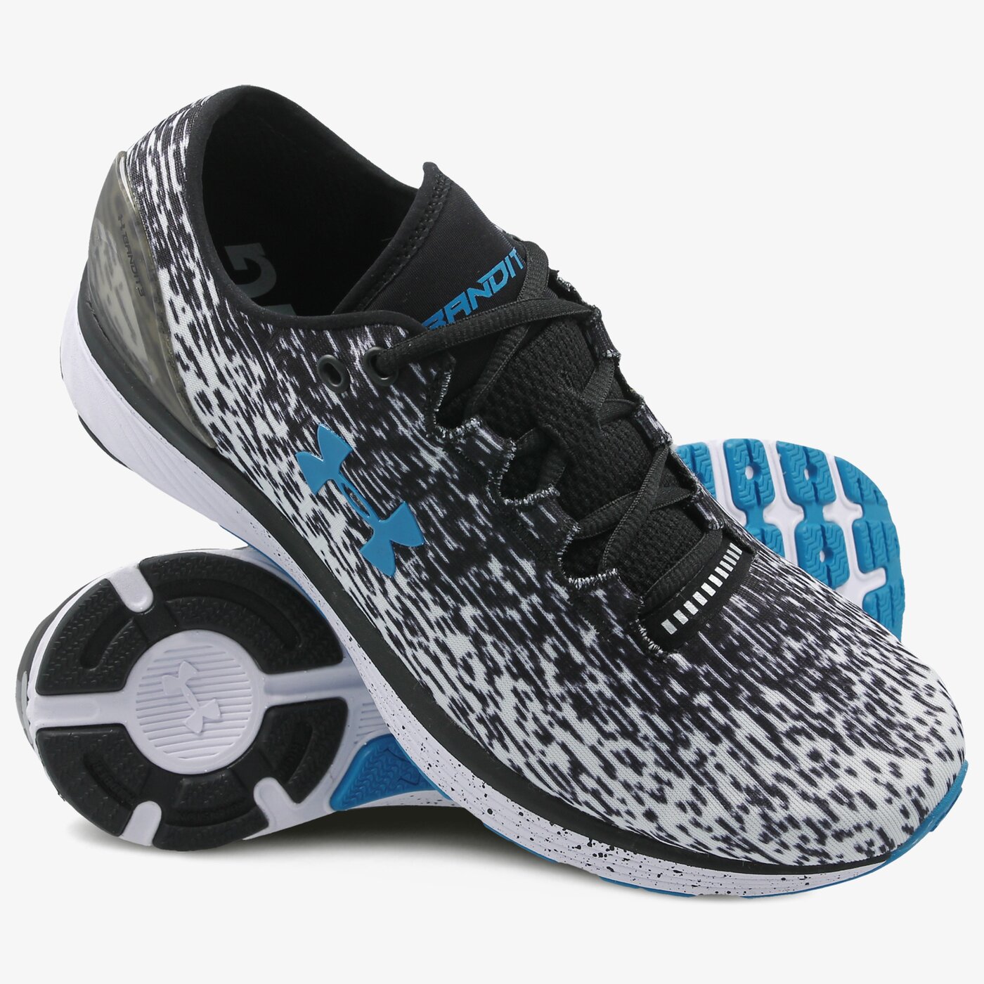 Buty do biegania męskie UNDER ARMOUR UA CHARGED BANDIT 3 OMBRE 3020119002 kolor szary