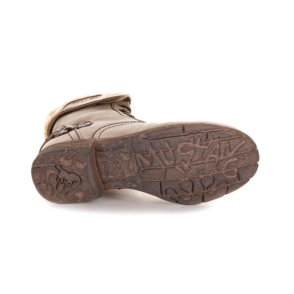 Buty sportowe damskie MUSTANG  31c078 kolor szary