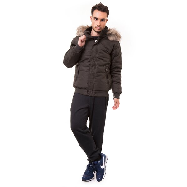 Kurtka zimowa męska CONFRONT KURTKA CAPE cf34kum05001 kolor brązowy