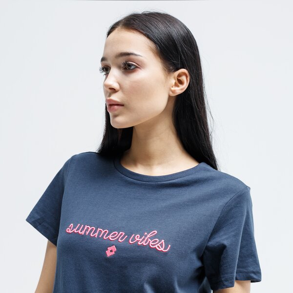 Koszulka damska LOTTO T-SHIRT RODS lo120tsd05001 kolor granatowy
