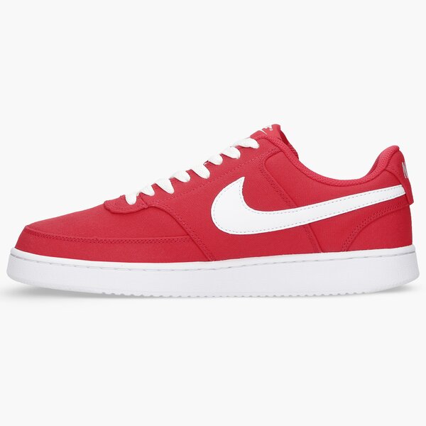 Buty sportowe męskie NIKE COURT VISION LOW CANVAS db7779-600 kolor czerwony