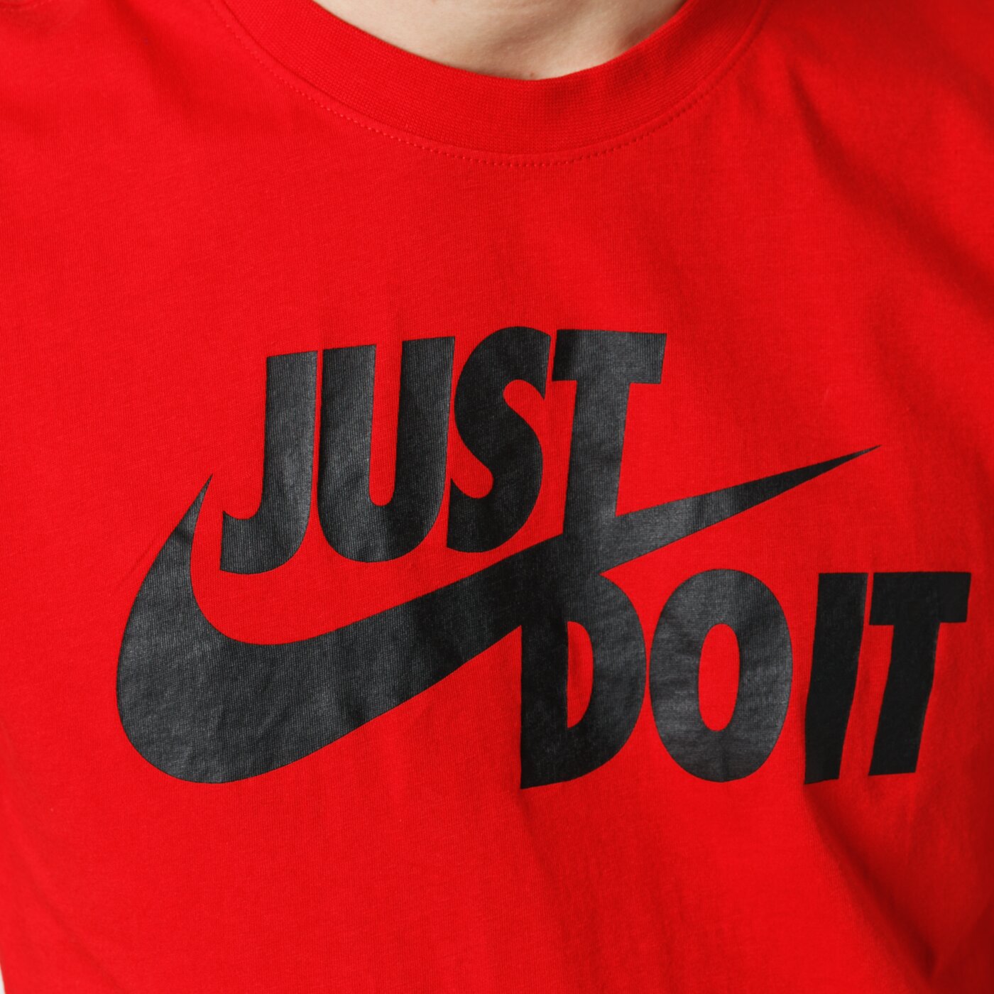 Koszulka męska NIKE T-SHIRT SS M NSW JUST DO IT SWOOSH ar5006-657 kolor czerwony