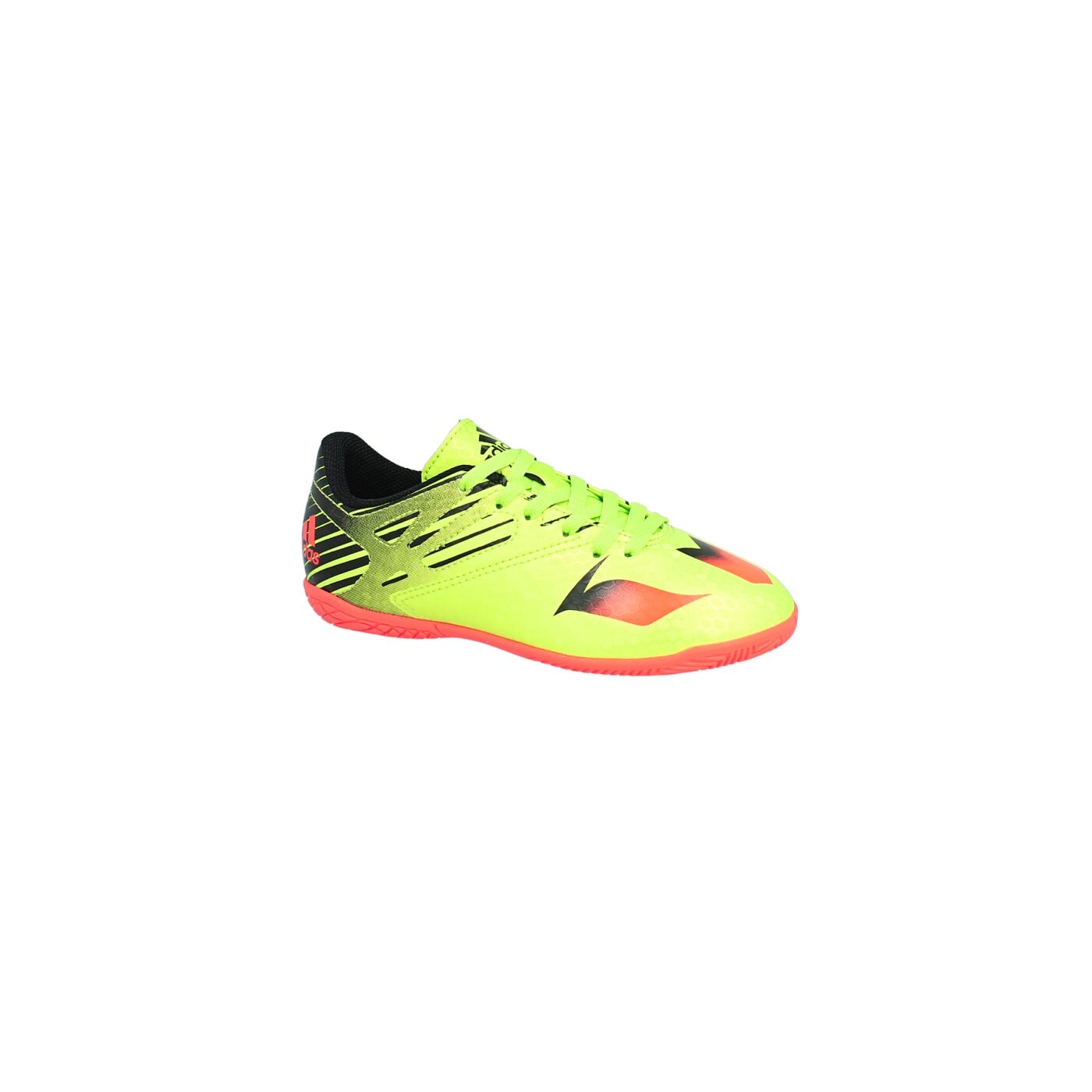 Buty piłkarskie dla dzieci ADIDAS MESSI 15.4 IN J s74702 kolor żółty