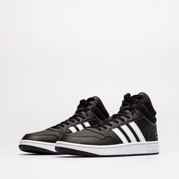 Buty sportowe męskie ADIDAS HOOPS 3.0 MID gw3020 kolor czarny