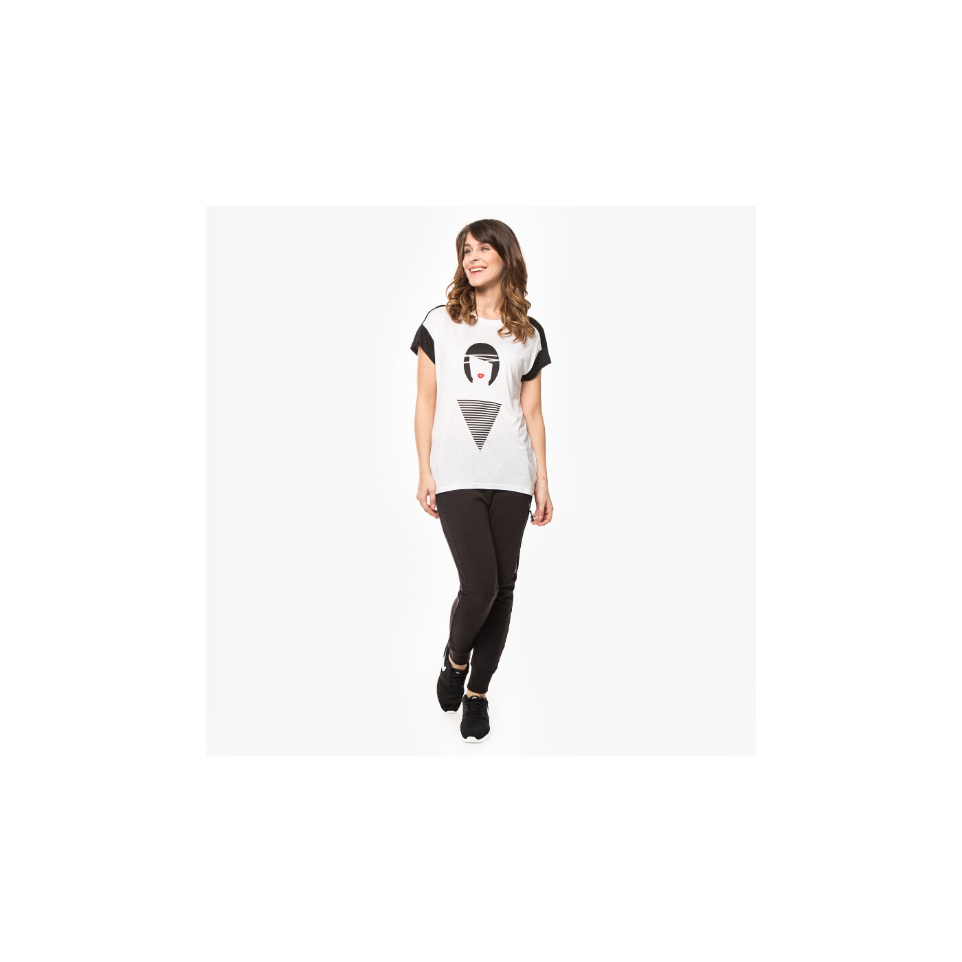 Koszulka damska FEEWEAR T-SHIRT LADY fw16tsd23001 kolor biały