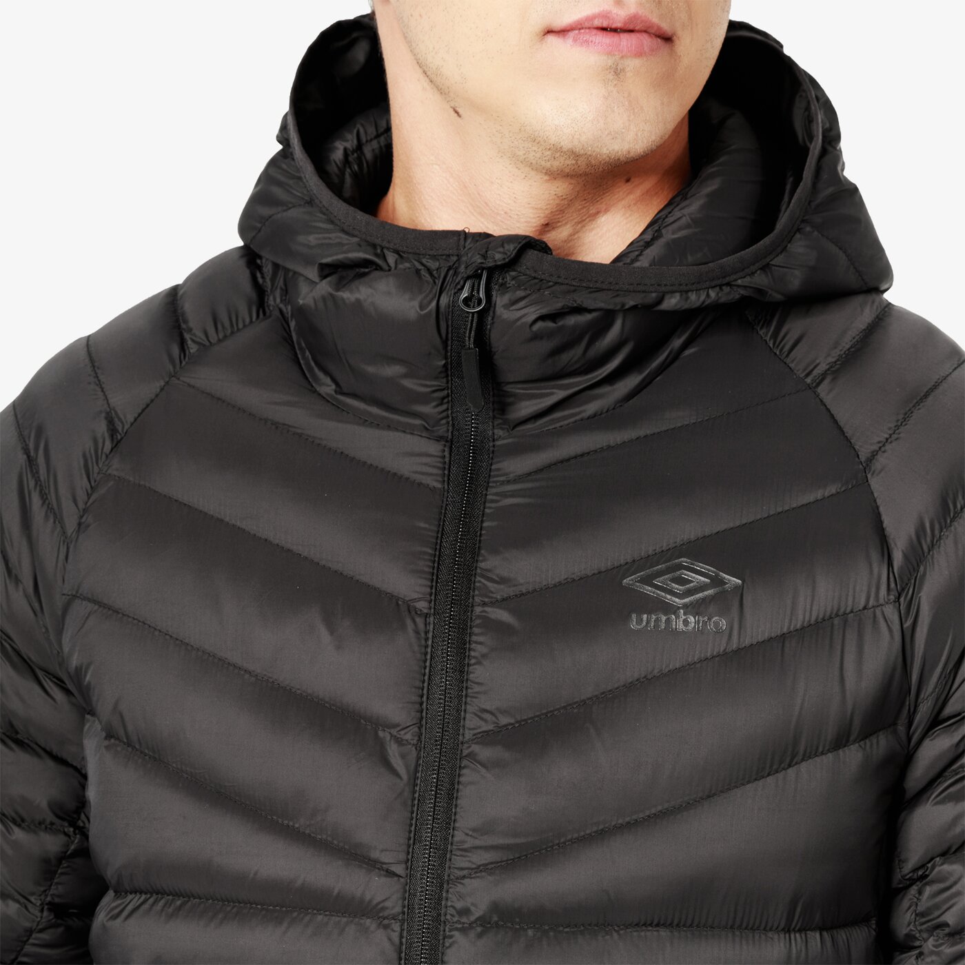 Kurtka zimowa męska UMBRO KURTKA STEEL ul38kum20001 kolor czarny