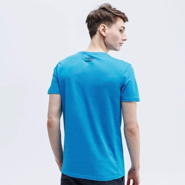 Koszulka męska UMBRO T-SHIRT ODELO ul120tsm74002 kolor niebieski