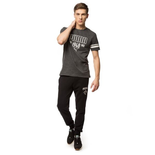 Koszulka męska PUMA T-SHIRT STYLE ATHL TEE 83410207 kolor czarny
