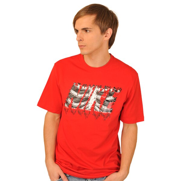 Koszulka męska NIKE T-SHIRT OPEN IMAGERY RED 413671611 