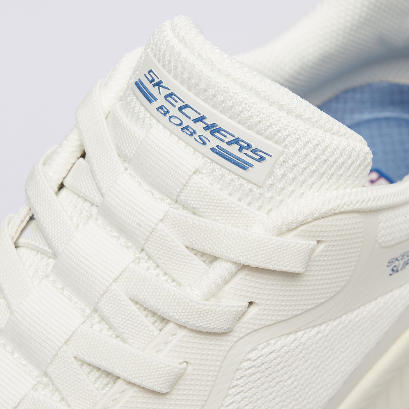 Buty sportowe męskie SKECHERS BOBS SQUAD 4 118423wht kolor biały