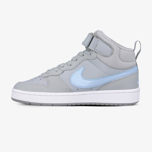 Buty dziecięce NIKE COURT BOROUGH MID 2 EP cq4578-001 kolor szary