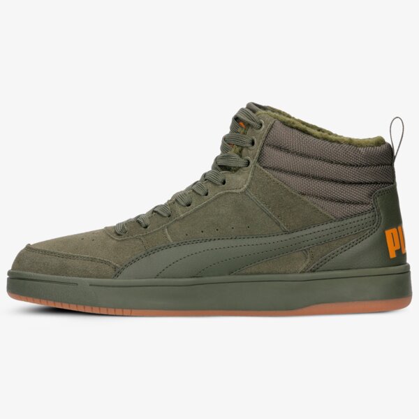 Buty sportowe męskie PUMA REBOUND STREET V2 SD FUR 36699402 kolor zielony