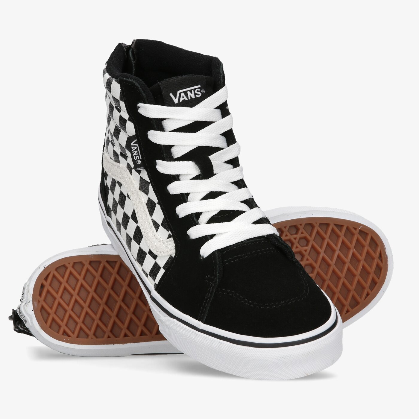 Buty dziecięce VANS MY FILMORE HI ZIP vn0a5hzh8ag1 kolor czarny