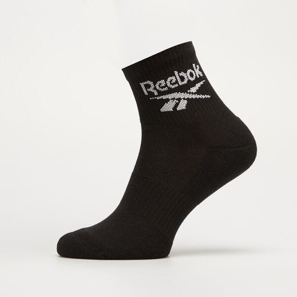 Skarpetki damskie REEBOK SKARPETY 3 PACK SOCKS QUARTER rbkantf23057-r0427-2 kolor czarny