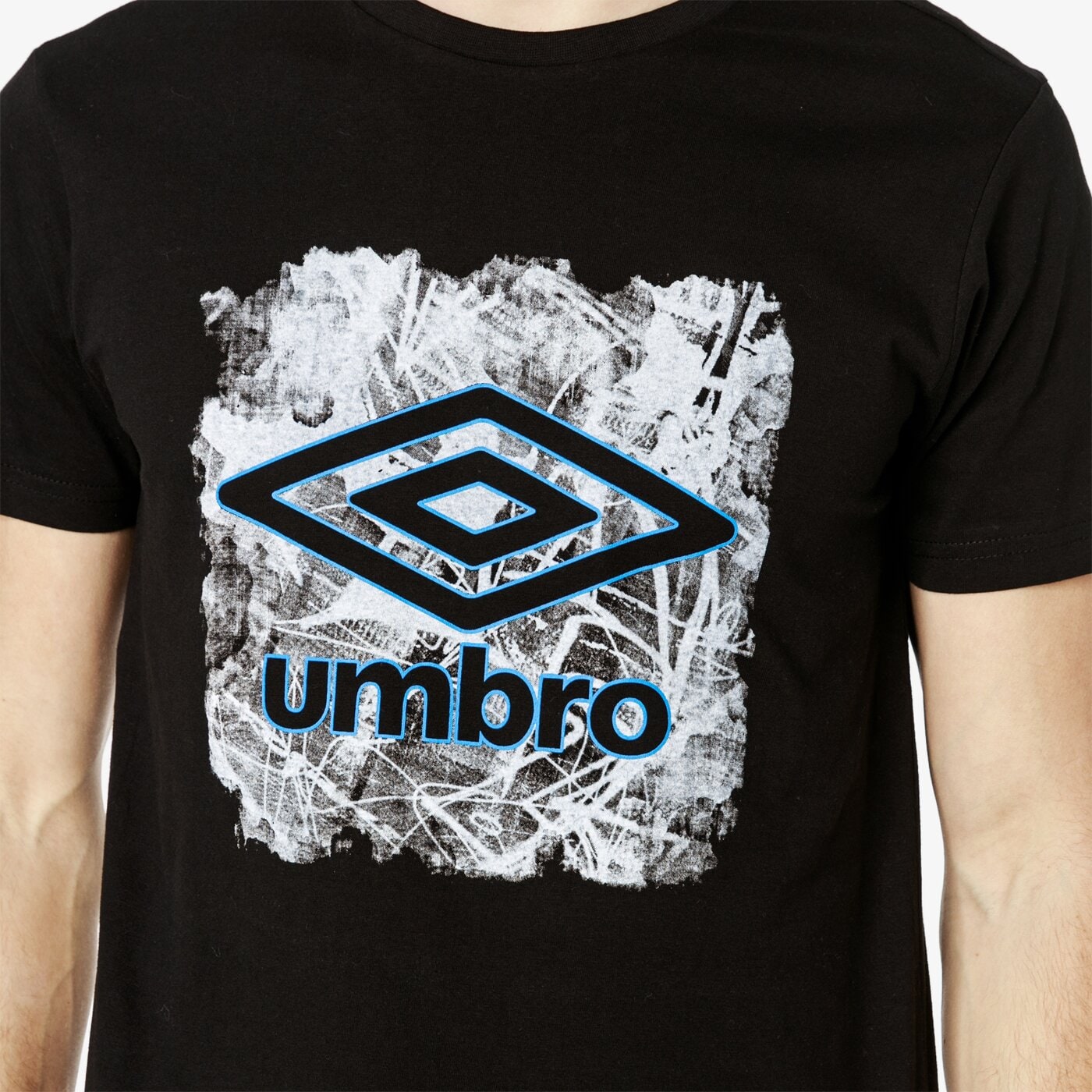 Koszulka męska UMBRO T-SHIRT SS DEMATO ul19tsm32001 kolor czarny