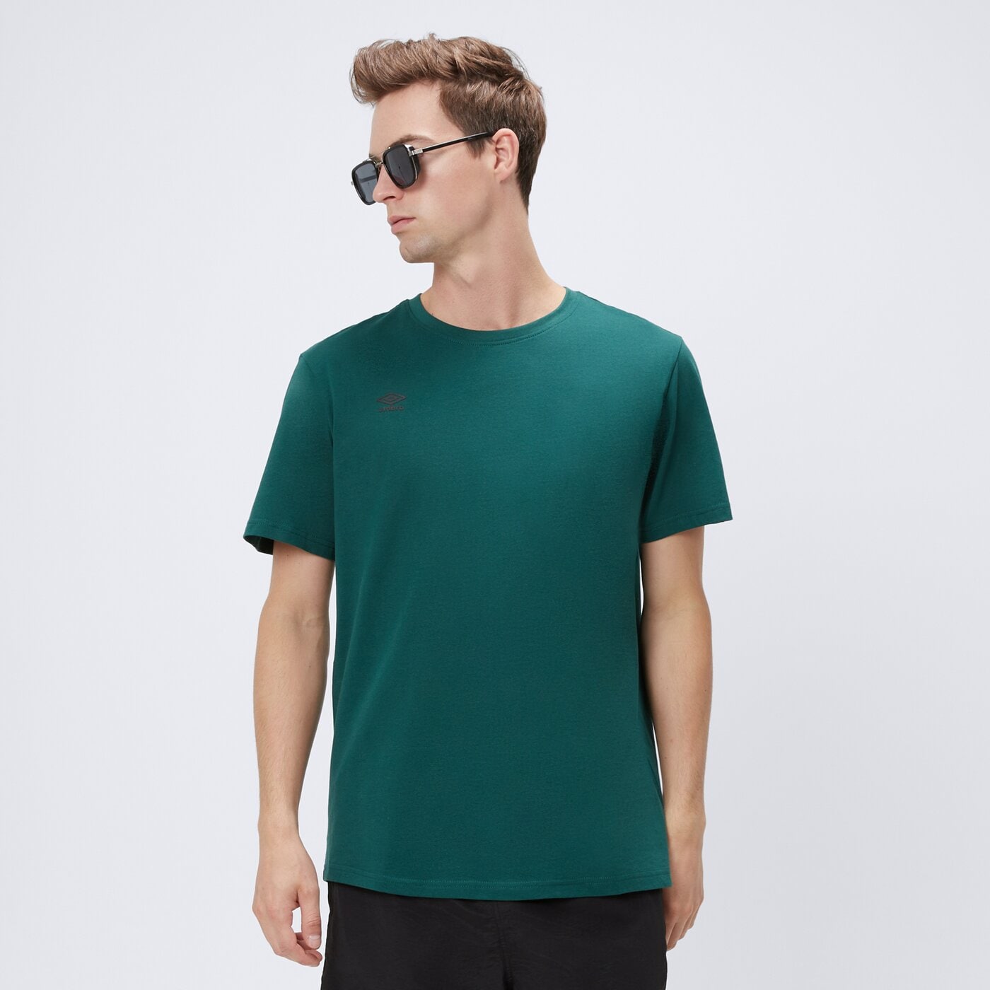 Koszulka męska UMBRO T-SHIRT MARLON ul125tsm90001 kolor zielony