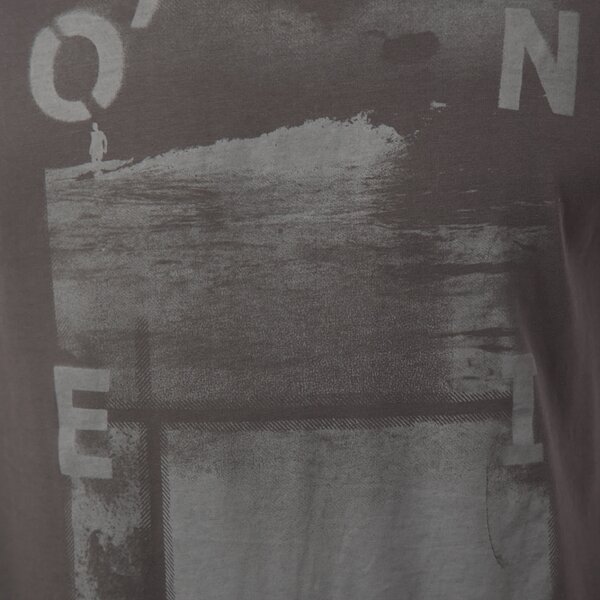 Koszulka męska O'NEILL T-SHIRT LM S/SLV TEE 5036089009 kolor szary