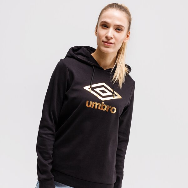 Bluza damska UMBRO BLUZA Z KAPTUREM SKYLAR ul121bld37001 kolor czarny