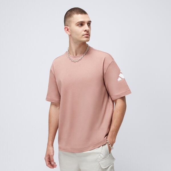 Koszulka męska ADIDAS T-SHIRT M SJ T jf3620 kolor brązowy