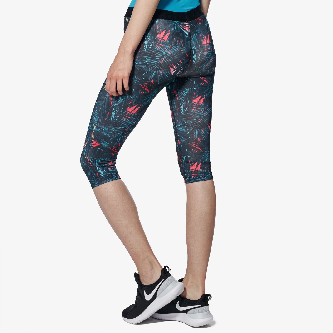 Spodnie dresowe damskie LOTTO LEGGINGS URSULA VI LEGGINGS MID W t2202 kolor multicolor