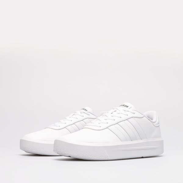 Buty sportowe damskie ADIDAS COURT PLATFORM gv9000 kolor biały