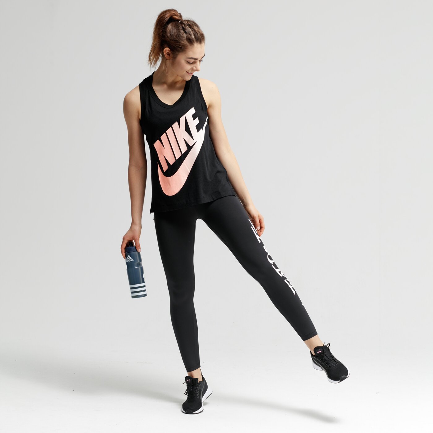 Spodnie dresowe damskie NIKE LEGGINGS W NK ALLIN JDI GRX ar7558-010 kolor czarny