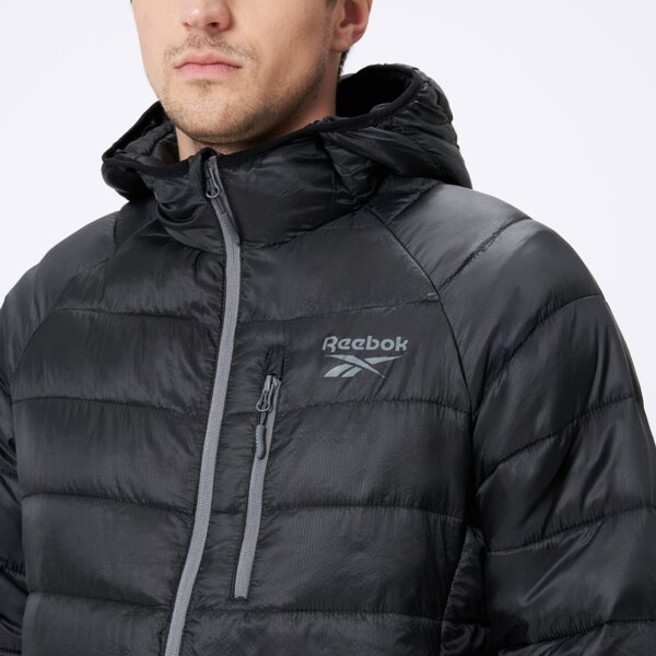 Kurtka zimowa męska REEBOK KURTKA ZIMOWA GLACIER SHIELD JACKET rbo14960011 kolor czarny