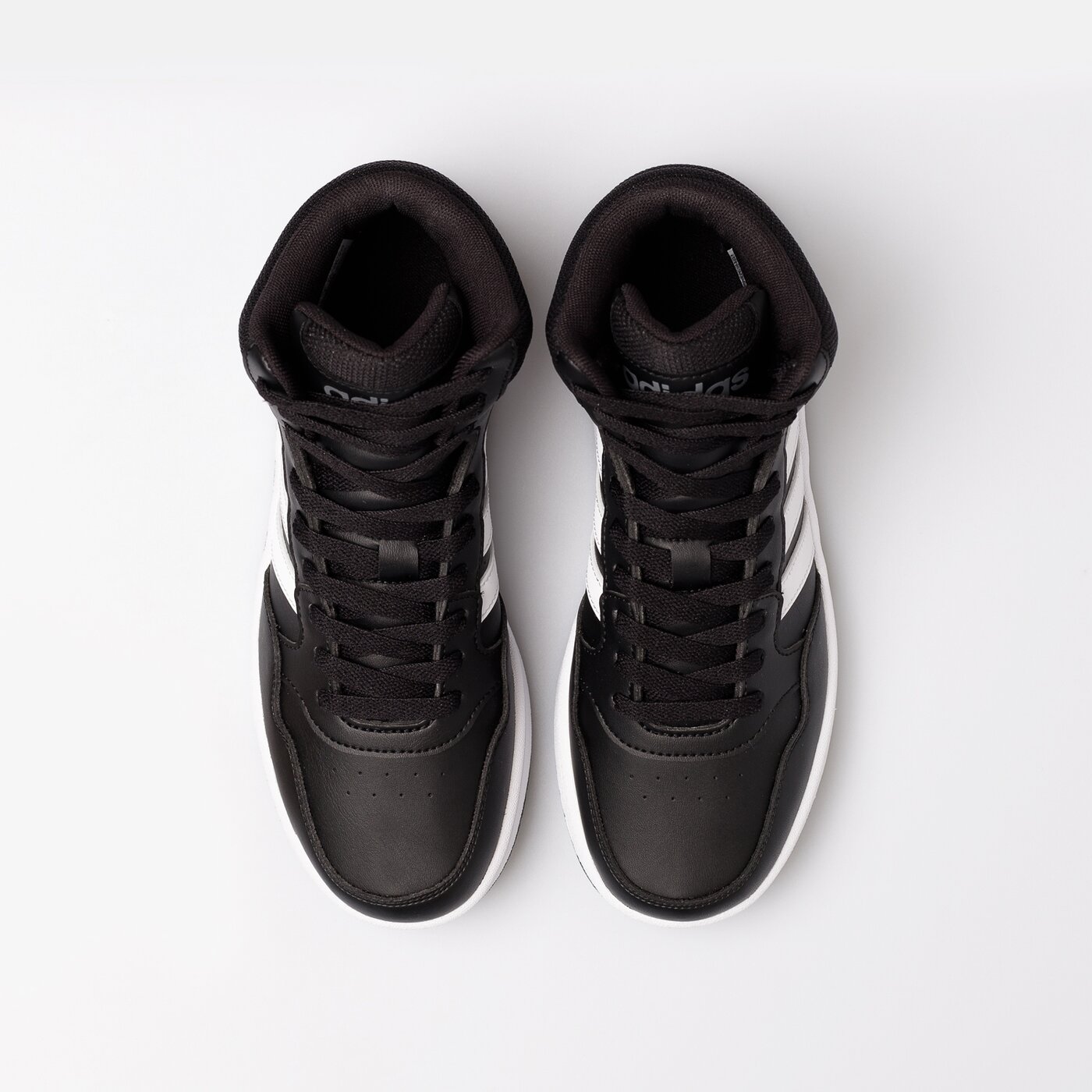 Buty dziecięce ADIDAS HOOPS MID 3.0 K gw0402 kolor czarny