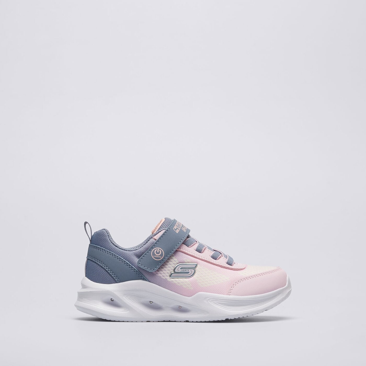 Buty dziecięce SKECHERS SOLA GLOW 303714lgylp kolor różowy
