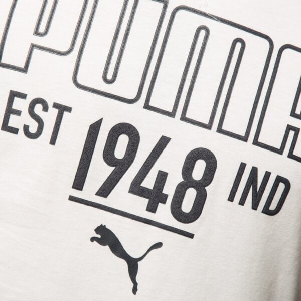 Koszulka męska PUMA T-SHIRT STYLE ATHL TEE 83410202 kolor biały