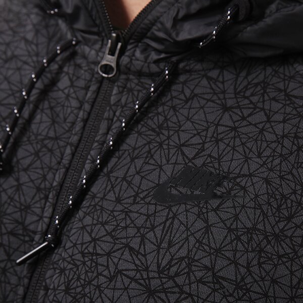 Bluza męska NIKE BLUZA NIKE HYBRID FZ HOODY-AOP 584985060 kolor szary