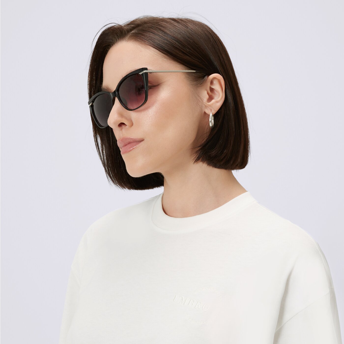 Okulary przeciwsłoneczne damskie OTO OKULARY VANSCOY 3667c1 kolor czarny