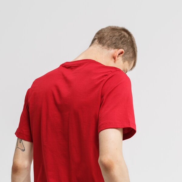 Koszulka męska ADIDAS T-SHIRT SS E LIN fi0865 kolor czerwony
