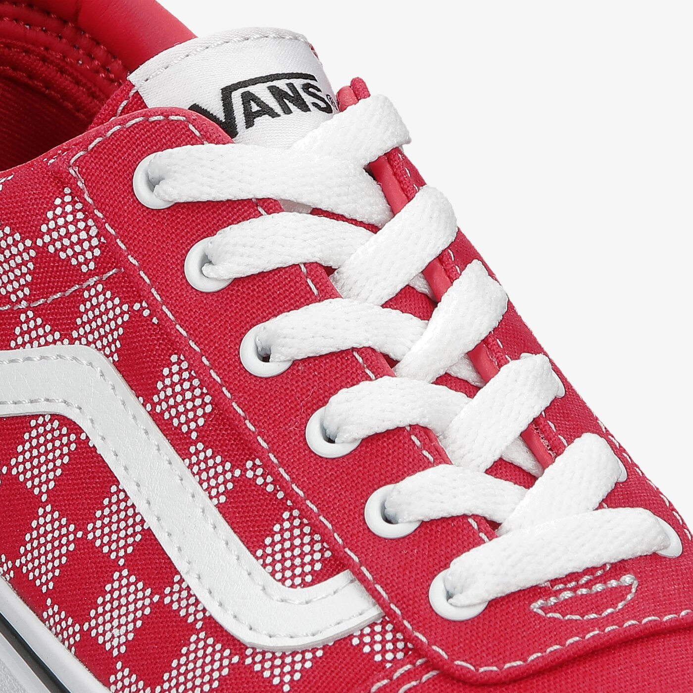 Buty dziecięce VANS YT WARD vn0a38j93ru1 kolor czerwony