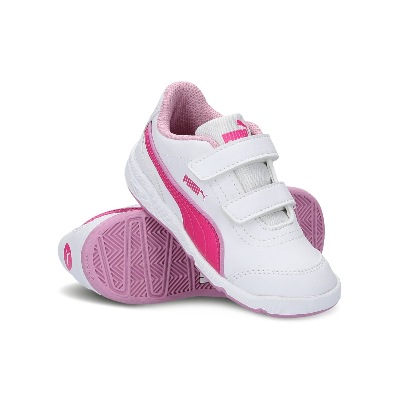 Buty dziecięce PUMA STEPFLEEX FS SL V INF 18736718 kolor biały
