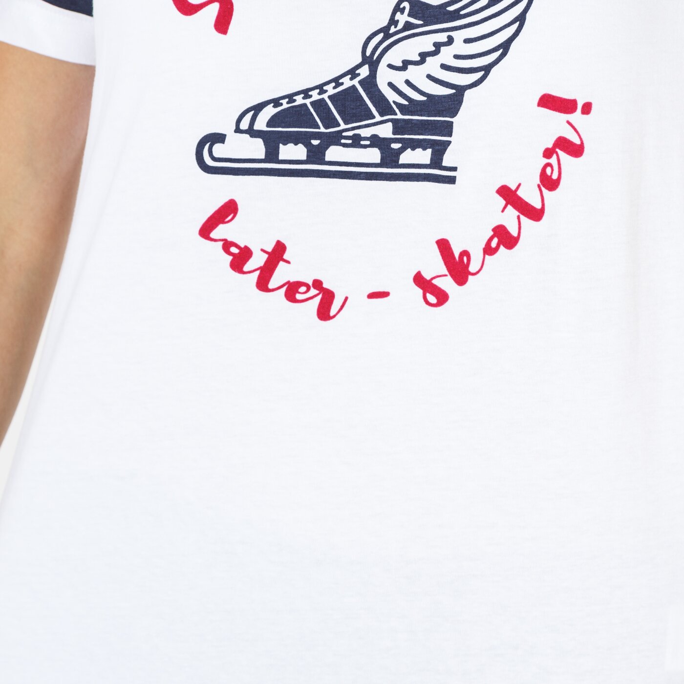 Koszulka damska LOTTO T-SHIRT SS SKATER lo38tsd21001 kolor biały