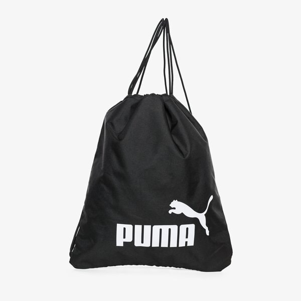 Plecak damski PUMA WOREK PHASE GYM SACK PUMA BLACK 7494301 kolor czarny