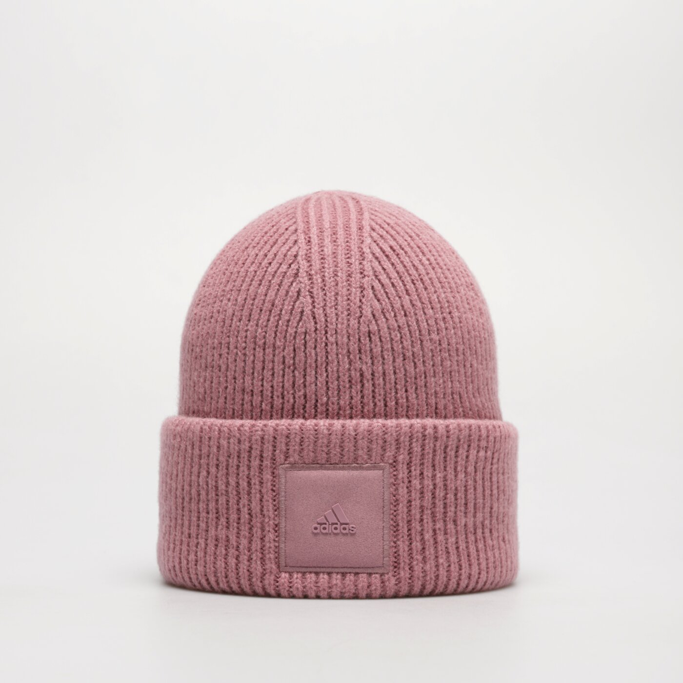 Czapka zimowa damska ADIDAS CZAPKA ZIMOWA WID CUFF BEANIE ii3546 kolor fioletowy