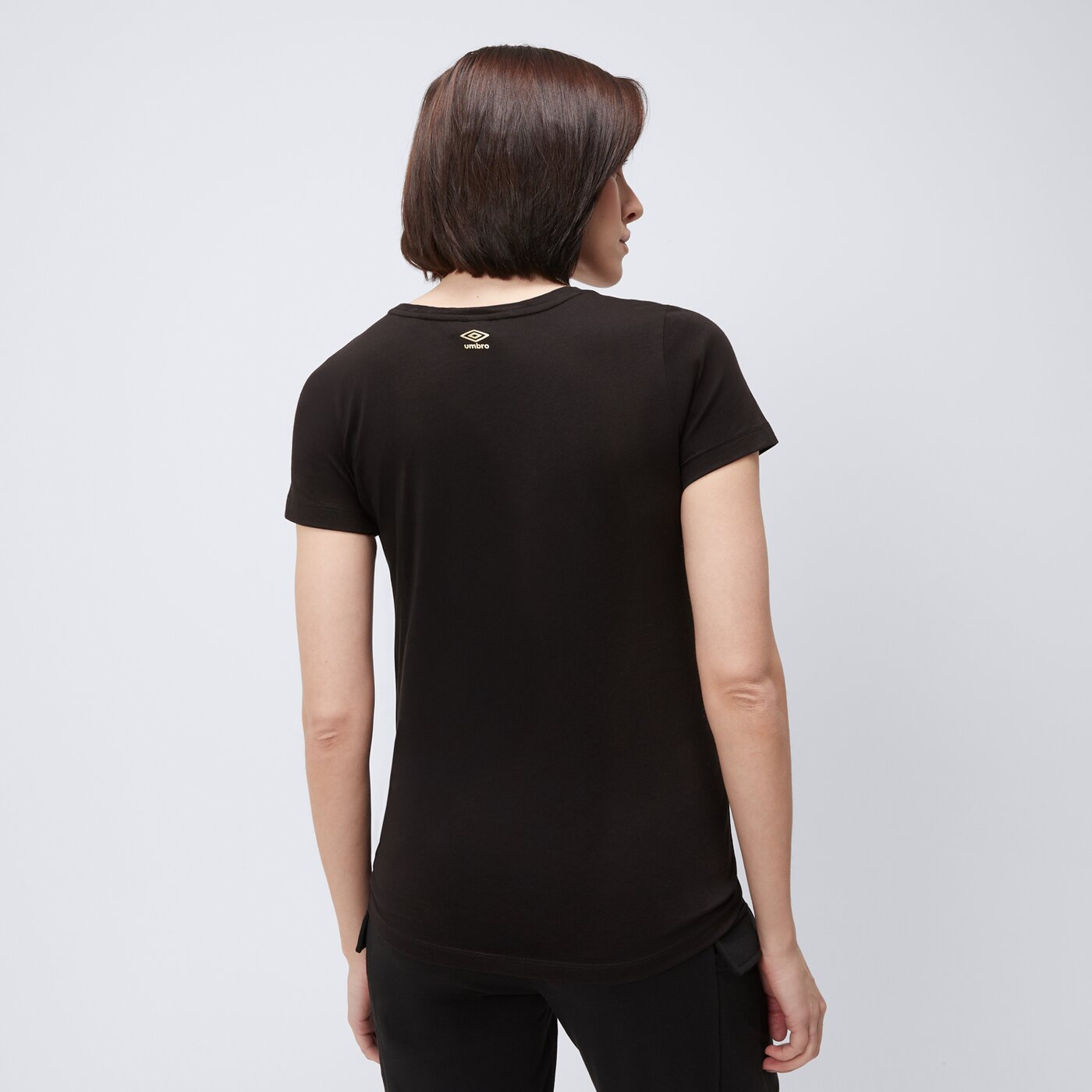 Koszulka damska UMBRO T-SHIRT GOLD ul125tsd04002 kolor czarny