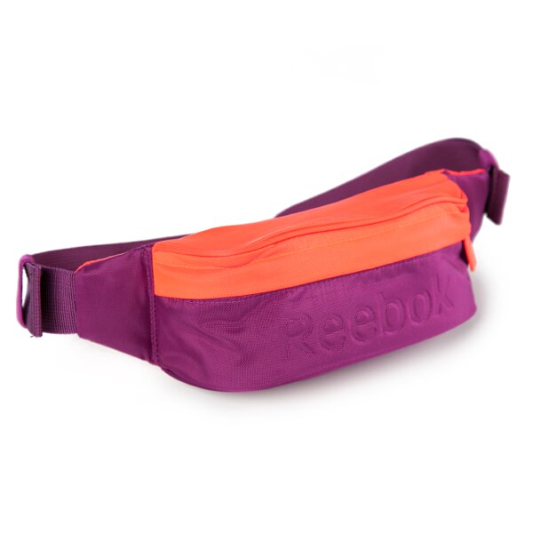 Nerka (saszetka na pas) damska sportowa REEBOK NERKA LIFESTYLE ESSENTIALS WAISTBAG ab1262 kolor fioletowy