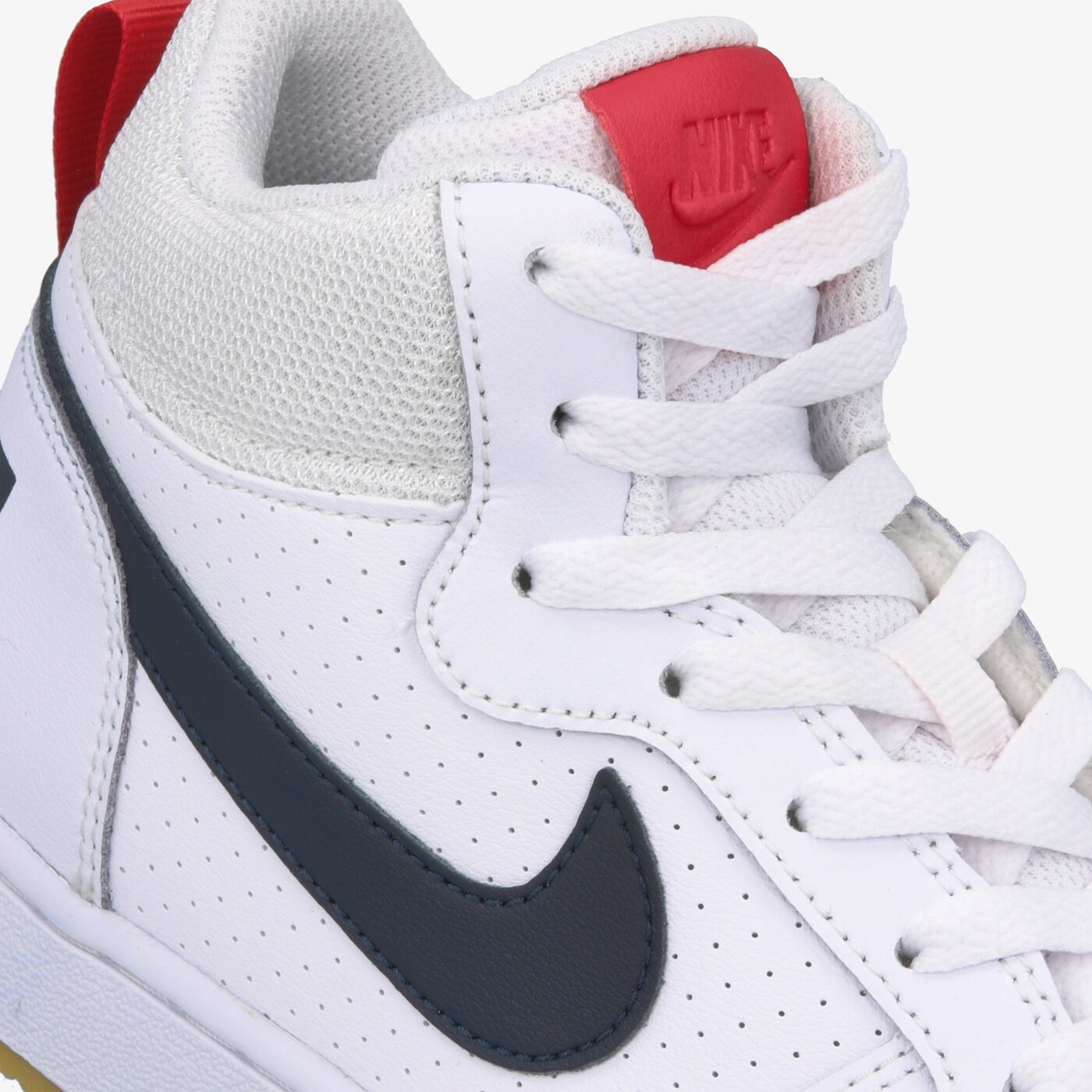 Buty dziecięce NIKE COURT BOROUGH MID (GS) 839977-107 kolor biały